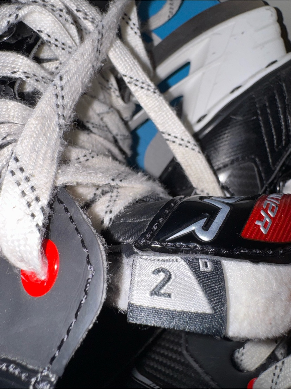 Bauer Vapor Youth Hockey Skates Size 2 - Picture 7 of 9